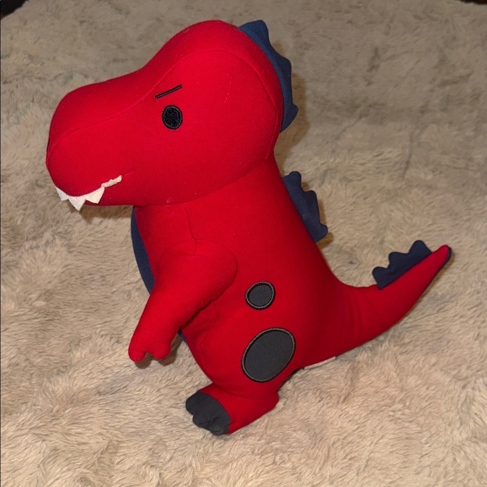 Yogibo Mates Plush Red Dinosaur Stuffed Animal